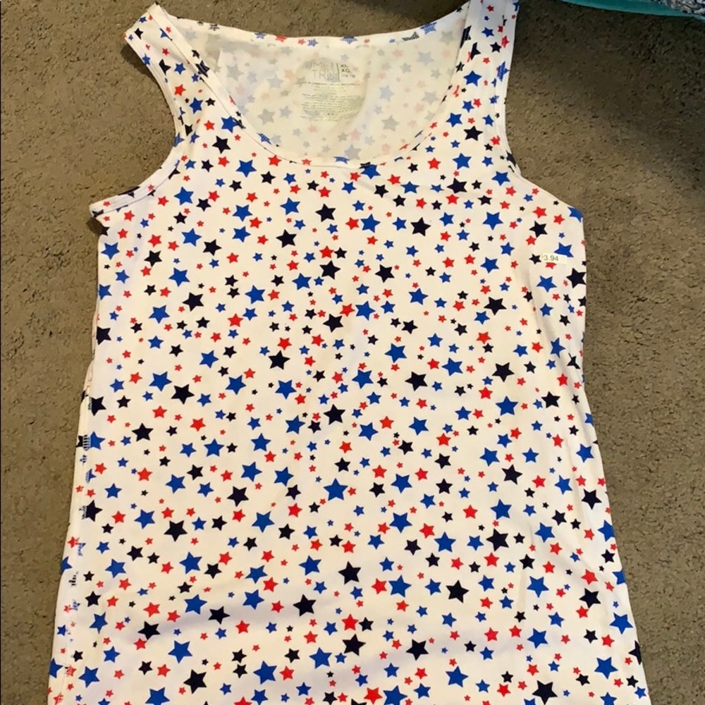 Red White and Blue tank